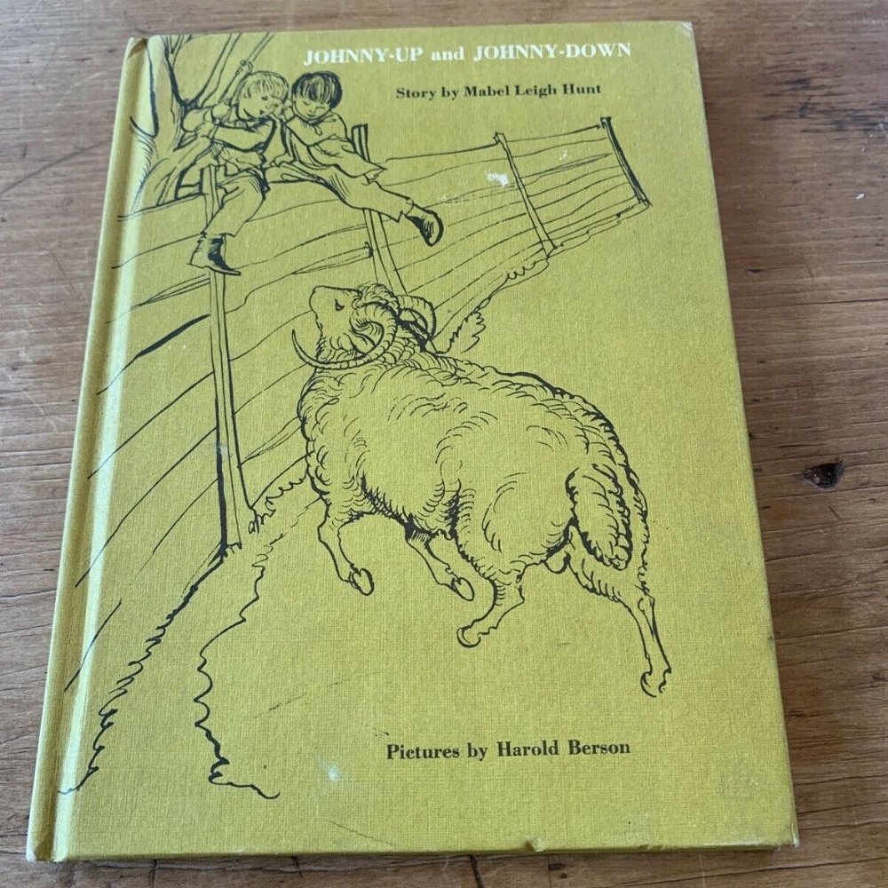 Johnny-Up And Johnny-Down By Mabel Leigh Hunt 1962
